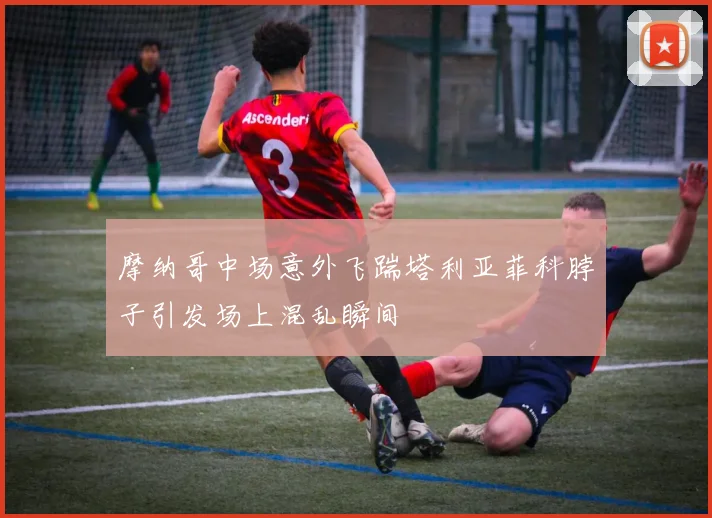摩纳哥中场意外飞踹塔利亚菲科脖子引发场上混乱瞬间